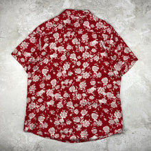 Charger l&#39;image dans la galerie,  chemise-hawaienne-homme-a-fleurs-rouge
