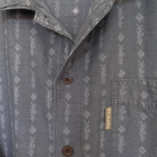 Charger l&#39;image dans la galerie,      chemise-hawaienne-homme-vintage-columbia-grise

