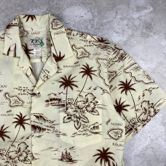 chemise-hawaienne-vintage-a-fleurs-homme-kys-made-in-hawaii