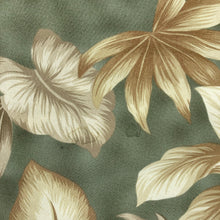 Charger l'image dans la galerie, chemise-hawaienne-vintage-a-fleurs-kaki-homme
