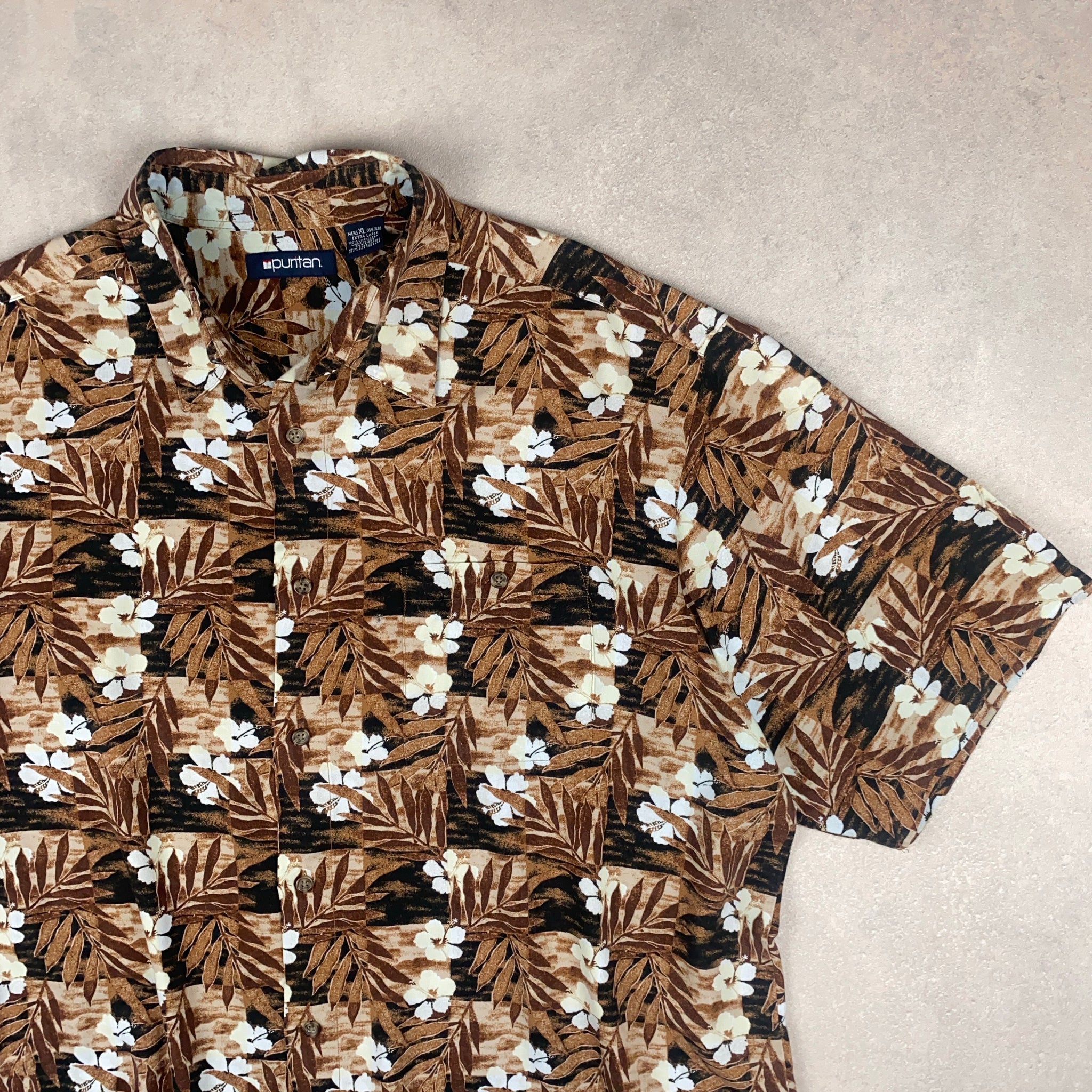 Chemise hawaïenne vintage 100% coton (M/L) – Turtle Frip Chemise hawaïenne vintage 100% coton (M/L) – Turtle Frip