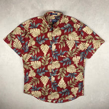 Charger l&#39;image dans la galerie, chemisette-a-fleurs-chaps-ralph-lauren-rouge
