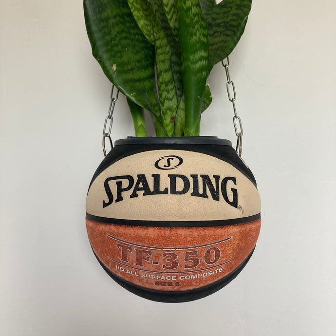      decoration-basket-nba-sneakers-room-ballon-de-basketball-planter-pot-de-fleurs-spalding