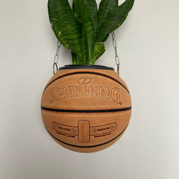     decoration-basket-nba-spalding-ballon-de-basketball-planter-deco-pot-de-fleurs