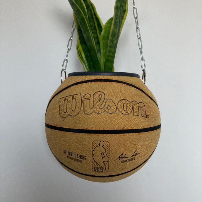 ballon-de-basket-pot-de-fleurs-wilson-nba-vintage