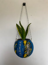 Charger l&#39;image dans la galerie, decoration-basketball-deco-nba-plante-ballon-basket-tarmak-bleu-pot-de-fleurs
