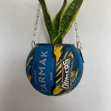 Charger l&#39;image dans la galerie, decoration-basketball-deco-nba-plante-ballon-basket-tarmak-bleu-pot-de-fleurs
