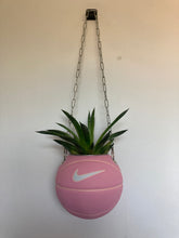 Charger l&#39;image dans la galerie,     decoration-nike-sneakers-basket-ballon-de-basketball-planter-pot-de-fleur-rose
