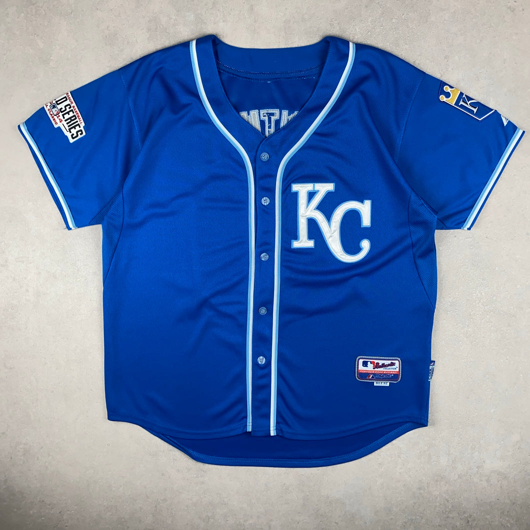 maillot-baseball-majestic-royals-kansas-city-chemise-mlb-bleu