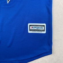 Charger l&#39;image dans la galerie, maillot-baseball-majestic-toronto-blue-jays-chemise-mlb-bleu
