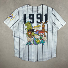 Charger l&#39;image dans la galerie, maillot-baseball-nickelodeon-retro-chemise-les-razmoket-rugrats-1991
