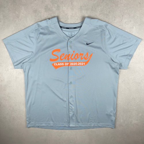 maillot-baseball-nike-chemise-mlb-gris