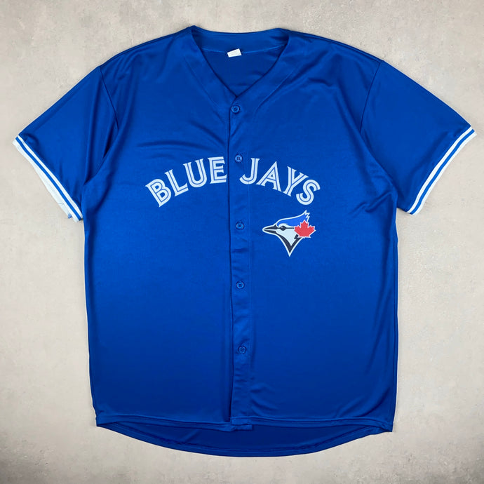 maillot-baseball-toronto-blue-jays-chemise-mlb-bleu
