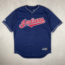 Charger l&#39;image dans la galerie, maillot-de-baseball-majestic-indians-chemise-mlb
