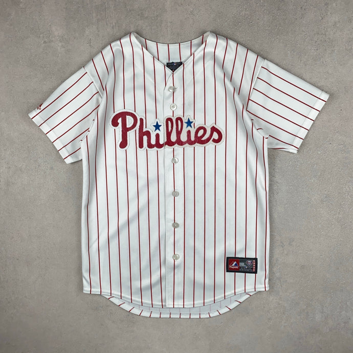 maillot-de-baseball-majestic-phillies-chemise-mlb