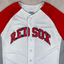Charger l&#39;image dans la galerie, maillot-de-baseball-majestic-vintage-red-sox-chemise-mlb
