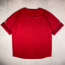 Charger l&#39;image dans la galerie, maillot-de-baseball-nascar-vintage-chase-authentique-rouge
