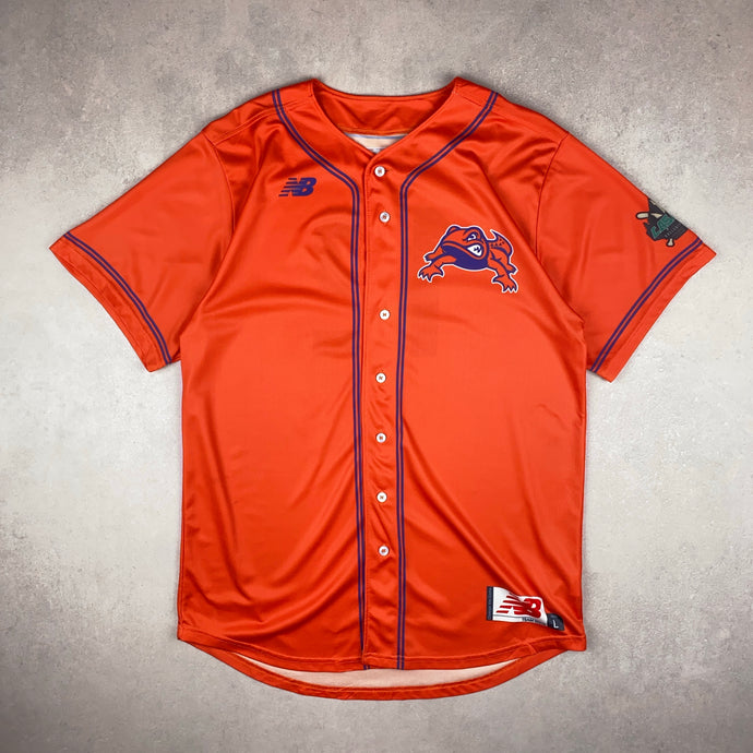 maillot-de-baseball-new-balance-orange-chemise-mlb