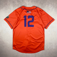 Charger l&#39;image dans la galerie, maillot-de-baseball-new-balance-orange-chemise-mlb
