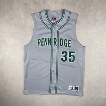 Charger l&#39;image dans la galerie, maillot-de-baseball-vintage-1990-universitaire-mlb-gris
