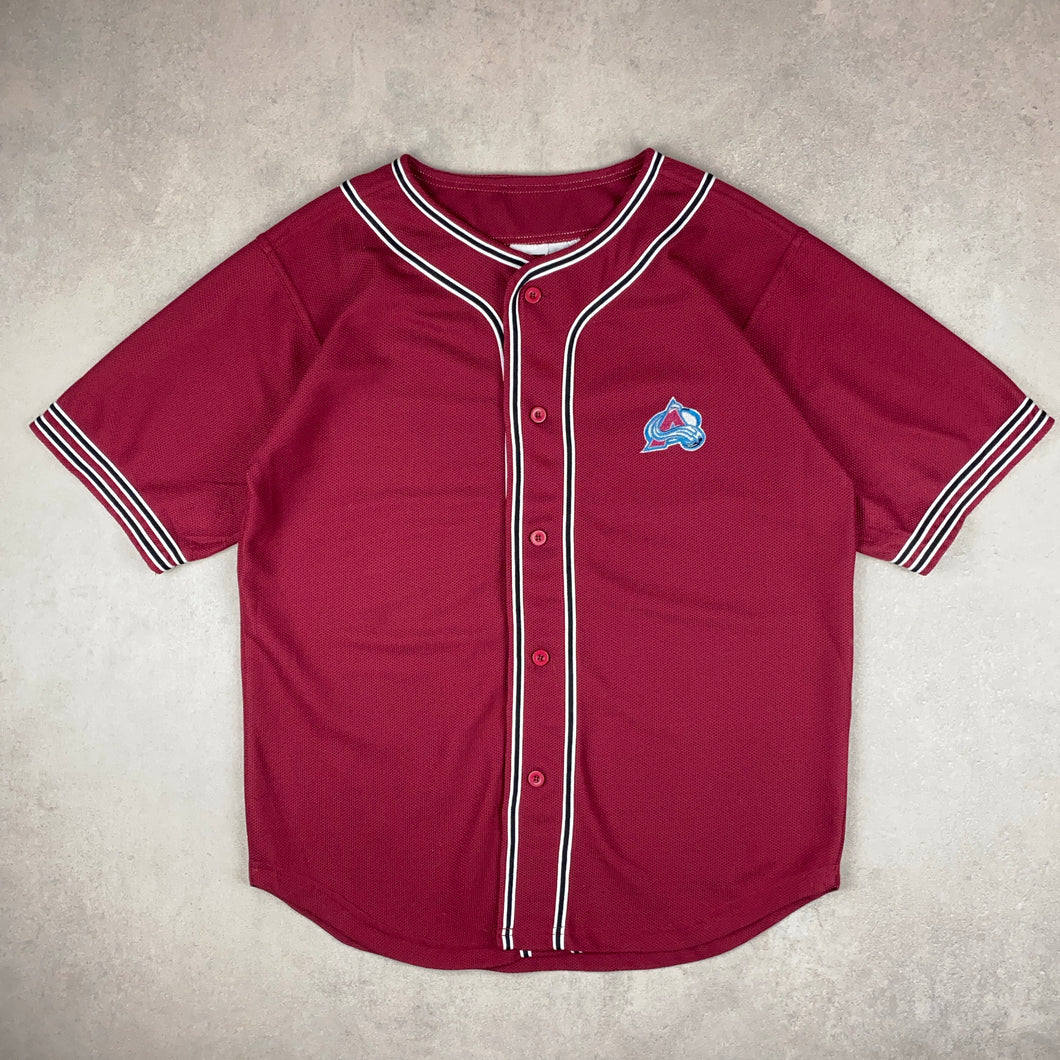 maillot-de-hockey-vintage-avalanche-colorado-nhl-1990-bordeaux