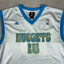 Charger l&#39;image dans la galerie, maillot-de-basket-adidas-vintage-nuggets-anthony-15-nba-blanc
