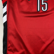 Charger l&#39;image dans la galerie, maillot-de-basket-reebok-vintage-raptors-carter-15-nba-rouge
