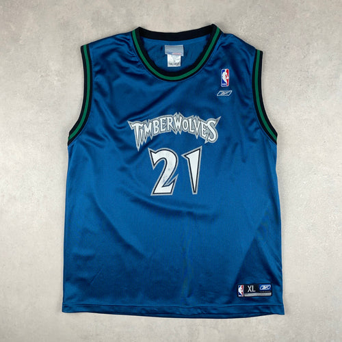 maillot-de-basket-reebok-vintage-timberwolves-garnett-21-nba