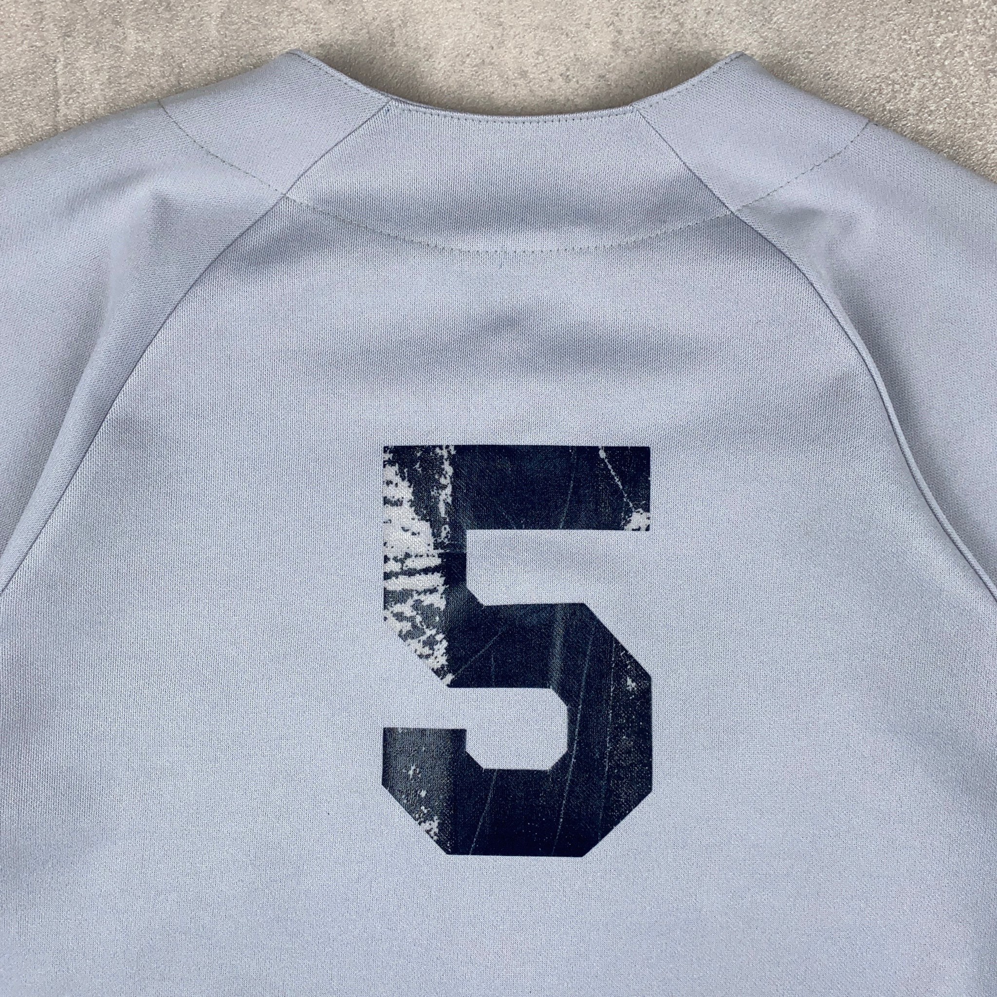 Maillot Authentique Topps Gris Majestic Autographié Par Luis Severino Des Yankees De New York