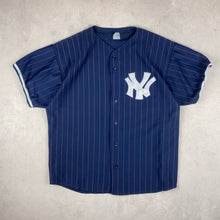 Charger l'image dans la galerie, maillot-new-york-yankees-chemise-mlb-baseball-vintage-ny-bleu
