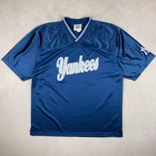 Charger l'image dans la galerie, maillot-new-york-yankees-lee-sport-mlb-baseball-vintage-ny-bleu
