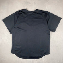 Charger l&#39;image dans la galerie, maillot-new-york-yankees-majestic-chemise-mlb-baseball-vintage-ny-noir
