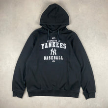 Charger l&#39;image dans la galerie, sweat-a-capuche-vintage-new-york-yankees-ny-mlb-baseball-majestic
