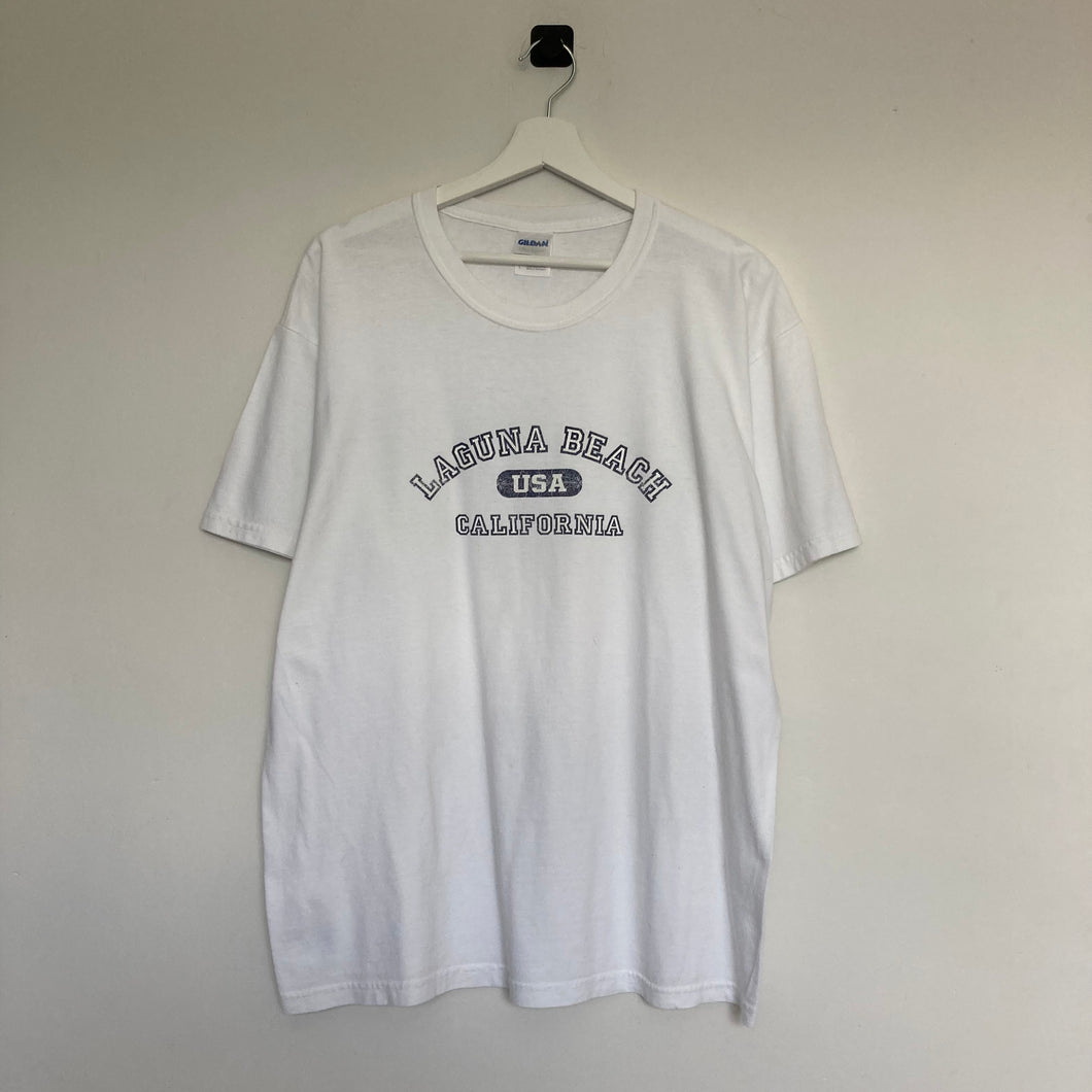     t-shirt-blanc-vintage-homme-imprime-graphique-california
