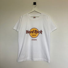 Charger l&#39;image dans la galerie,    t-shirt-homme-vintage-blanc-hard-rock-cafe-imprime-athens
