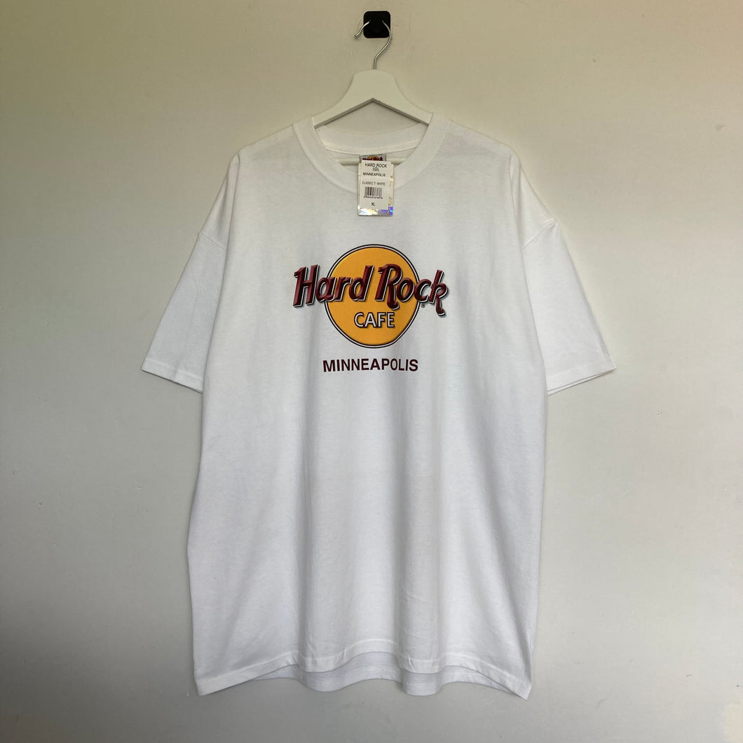    t-shirt-homme-vintage-blanc-hard-rock-cafe-minneapolis