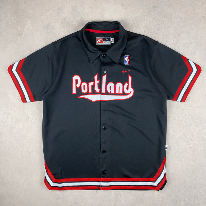 veste-chemise-nike-portland-vintage-nba