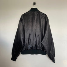 Charger l&#39;image dans la galerie,        veste-vintage-homme-noire-made-in-usa-bomber

