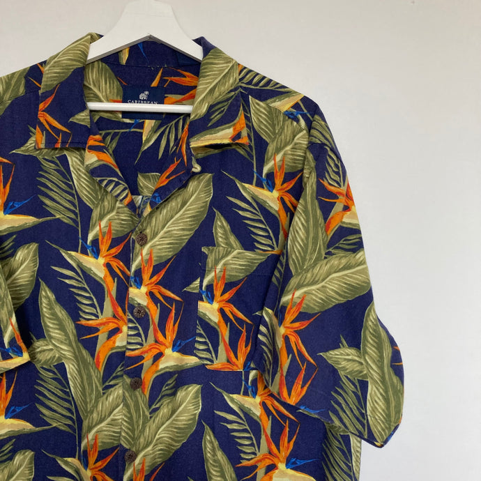 chemise-hawaienne-a-fleurs-homme-multicolore