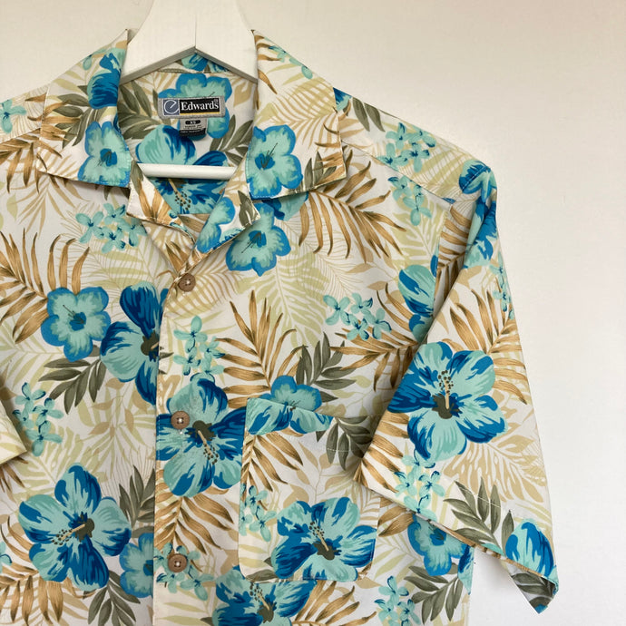 Chemise hawaïenne à fleurs 