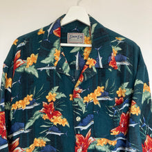 Charger l&#39;image dans la galerie, chemise-hawaienne-homme-vintage-a-fleur

