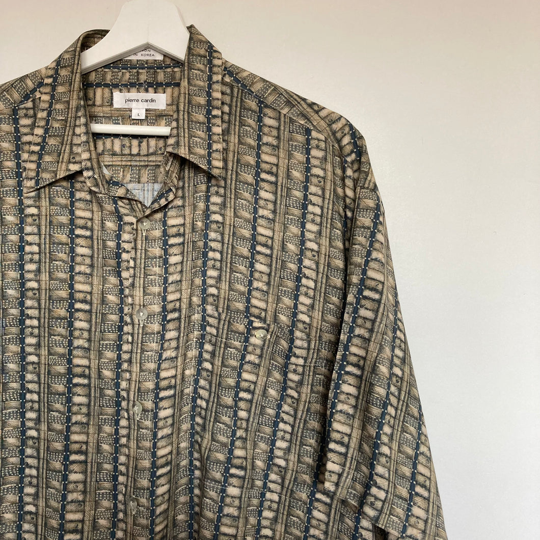 chemise-hawaienne-homme-vintage-a-motifs-pierre-cardin
