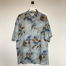 Charger l&#39;image dans la galerie,     chemise-hawaienne-homme-vintage-bleu
