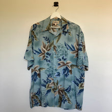 Charger l&#39;image dans la galerie, chemise-hawaienne-homme-vintage-bleue
