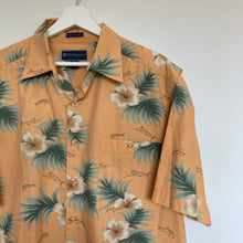 Charger l&#39;image dans la galerie, chemise-hawaienne-homme-vintage-en-coton-orange
