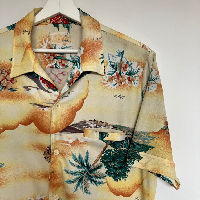 chemise-hawaienne-homme-vintage-jaune
