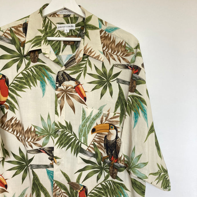 Chemise hawaïenne vintage Pierre Cardin