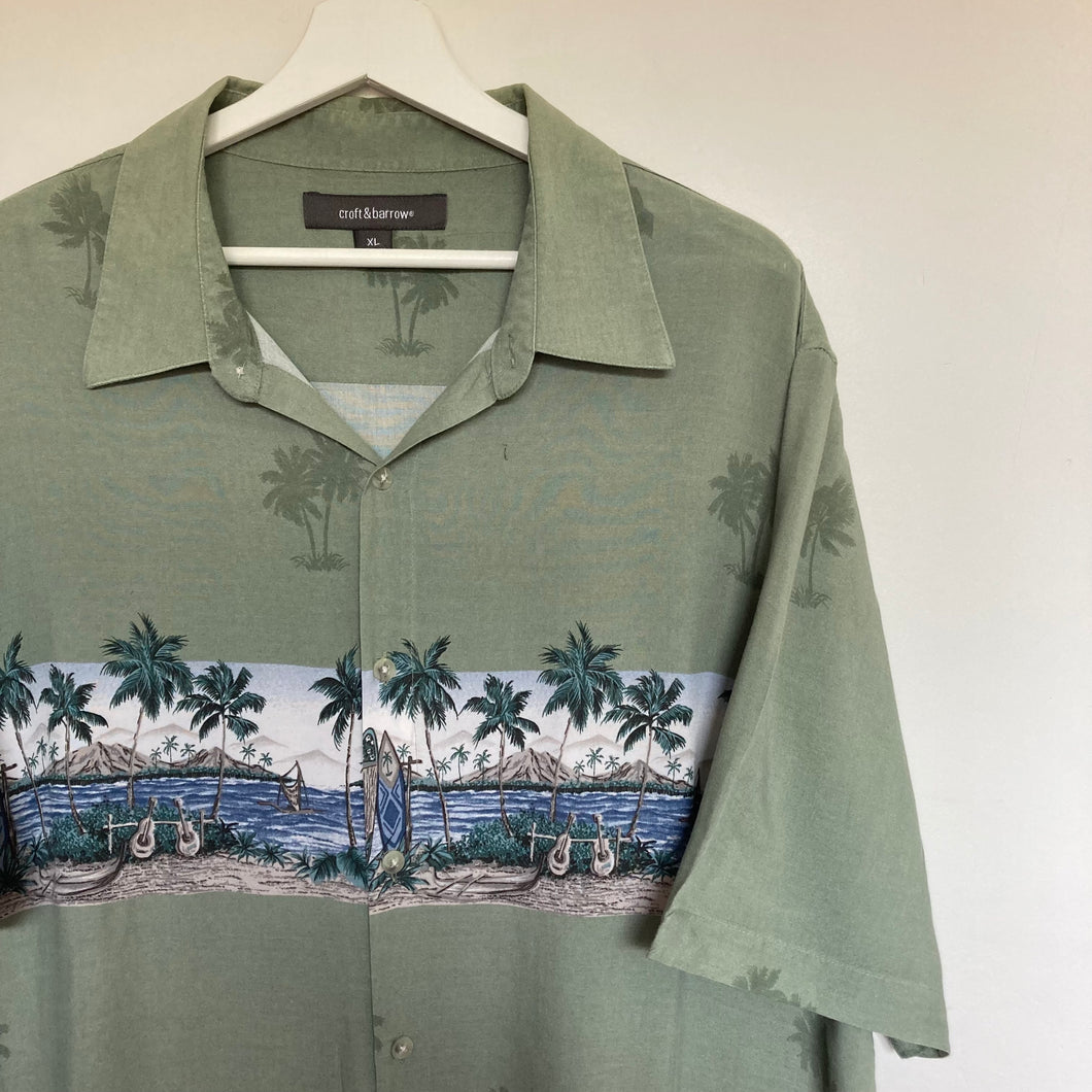 chemise-hawaienne-vintage-a-fleur
