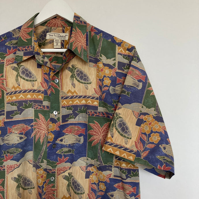 chemise-hawaienne-vintage-homme-tori-richard-made-in-usa