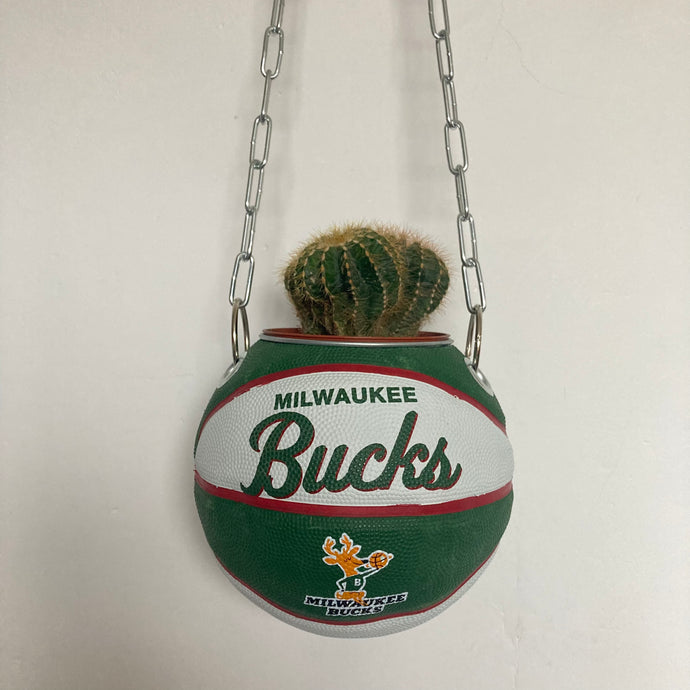 decoration-ballon-de-basket-transforme-en-pot-de-fleur-bucks-basketball-planter